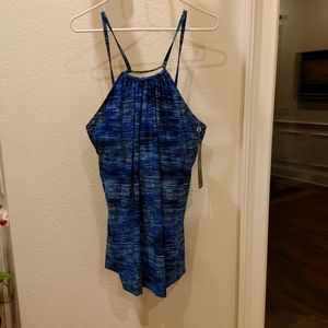 Magicsuit Blue Jean Parker Swimsuit, Blue, Sz 16 New w Tags